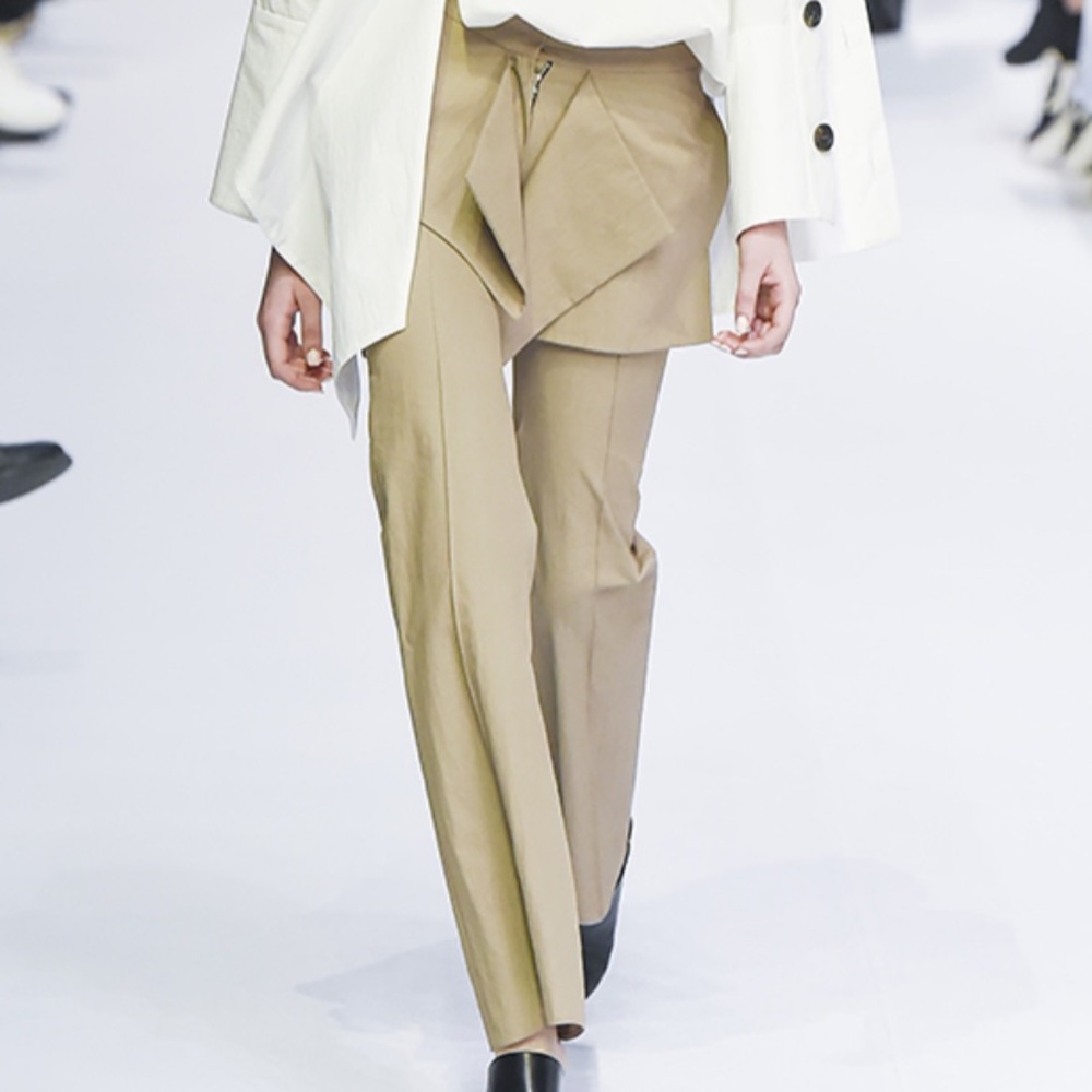Nohke Cotton Layered Slacks